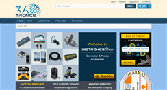 Desktop Screenshot of 360tronics.com