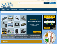 Tablet Screenshot of 360tronics.com